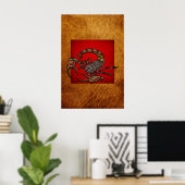 Skorpion [20x30 Print] Poster (Heimbüro)