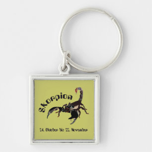 Skorpion 24. Okt. bis 2. Nov. Schlüsselger Schlüsselanhänger