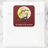 Skorpion 24. Oktober bis 22. November Aufkleber (Tasche)