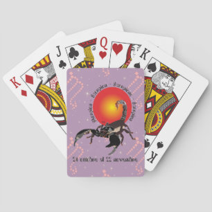 Skorpion 24. Oktober bis 22. November Kartenspiele Spielkarten