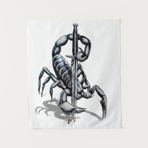 Skorpion, 3D-Illustration iPad Pro Cover Wandteppich