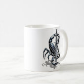 Skorpion, 3D-Illustrations-T - Shirt Trucker Hat H Kaffeetasse (VorderseiteRechts)