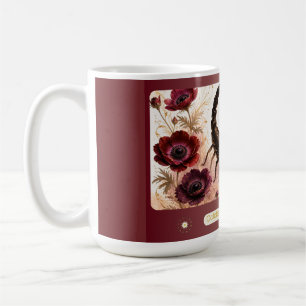 Skorpion Anemone Art Nouveau Tasse