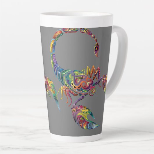 Skorpion Art Design Tasse (Rechte Ecke)