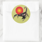 Skorpion Aufkleber (Tasche)