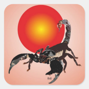 Skorpion Aufkleber