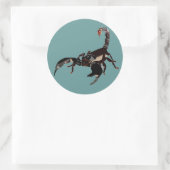 Skorpion Aufkleber (Tasche)