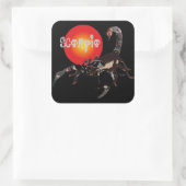 Skorpion Aufkleber (Tasche)