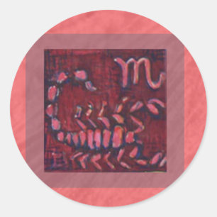 Skorpion, Aufkleber (klein)