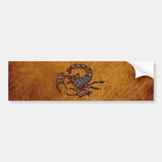 Skorpion Autoaufkleber (Vorne)