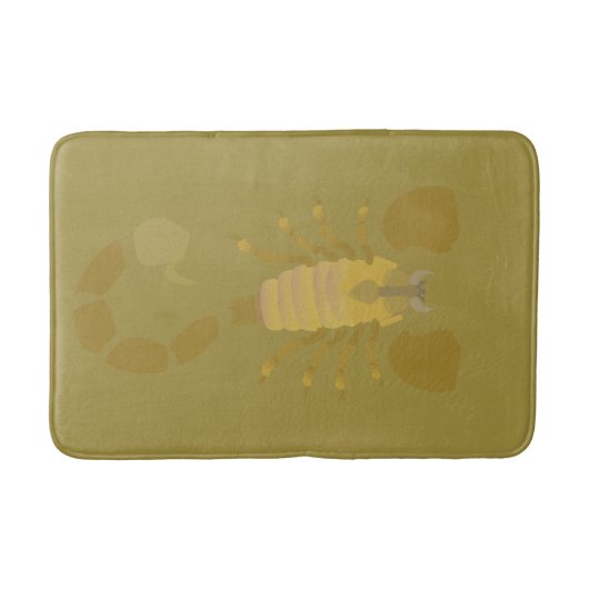 Skorpion Badematte (Vorderseite)