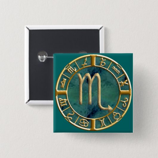 Skorpion Button (Vorne & Hinten)