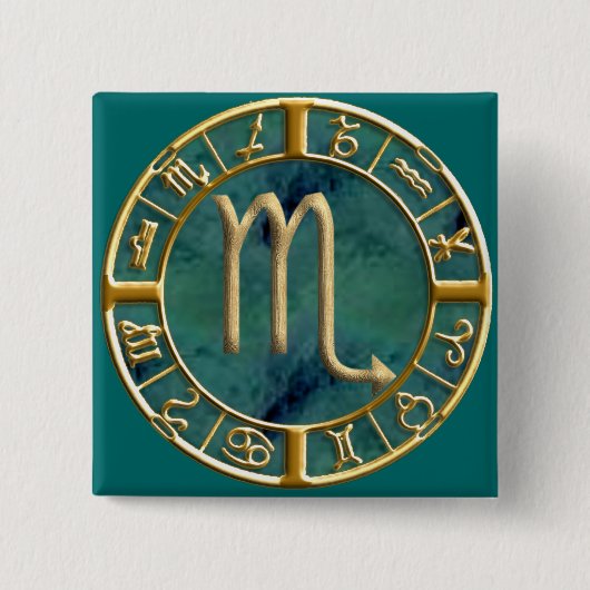 Skorpion Button (Vorderseite)