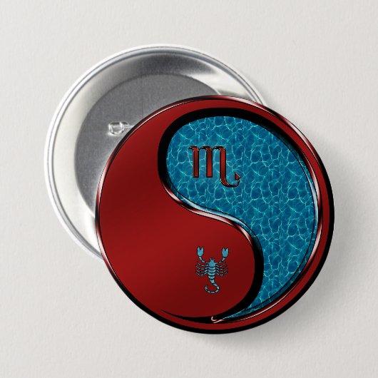 Skorpion Button (Vorne & Hinten)