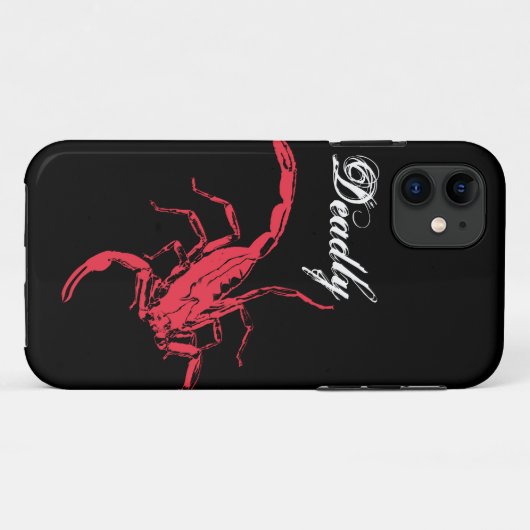 Skorpion Case-Mate iPhone Hülle (Rückseite (Horizontal))