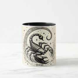 Skorpion Crescent Moon Astrologie Zodiac Scorpio Tasse
