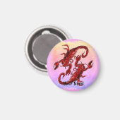 Skorpion Dance Magnet (Vorderseite/Rückseite)