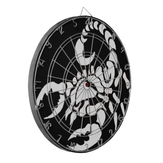 "Skorpion " Dartscheibe (Vorderseite Links)