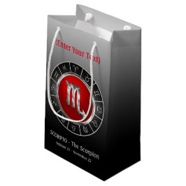 Skorpion - das das Horoskop-Symbol des Skorpions Kleine Geschenktüte