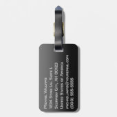 Skorpion - das Skorpions-Tierkreis-Symbol Gepäckanhänger (Rückseite vertikal)