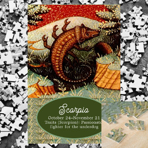 Skorpion das Sternzeichen Skorpion Geburtstag Puzzle