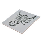 Skorpion (der Skorpion) eine Illustration vom 'P Fliese (Seite)