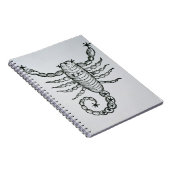 Skorpion (der Skorpion) eine Illustration vom 'P Notizblock (Rechte Seite)