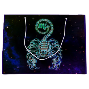 Skorpion der Skorpion zodiac Geschenktasche Große Geschenktüte