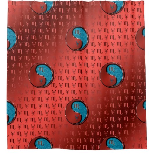 Skorpion Duschvorhang (Vorderseite)