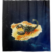 Skorpion Duschvorhang (Vorderseite)