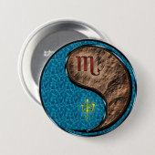 Skorpion & Erdaffe Button (Vorne & Hinten)