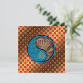 Skorpion & Erddrache Karte (Stehend Vorderseite)