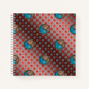 Skorpion & Erde Kaninchen Notizblock