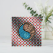 Skorpion & Erdnatter Karte (Stehend Vorderseite)