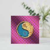 Skorpion & Feuer-Büffel Karte (Stehend Vorderseite)