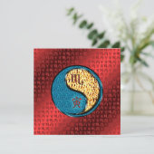 Skorpion & Feuer-Tiger Karte (Stehend Vorderseite)