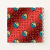 Skorpion & Feuer Tiger Notizblock (Rückseite)