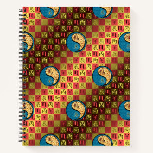 Skorpion & Feuerdrache Notizblock