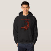 Skorpion Geburtstagsgeschenk | Sternzeichen | Feur Hoodie (Vorne ganz)