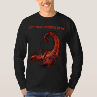 Skorpion Geburtstagsgeschenk | Sternzeichen | Feur T-Shirt