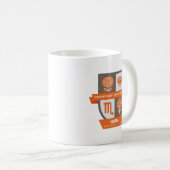 Skorpion Geburtstagswappen™ für 1.-21. November Ta Kaffeetasse (VorderseiteRechts)