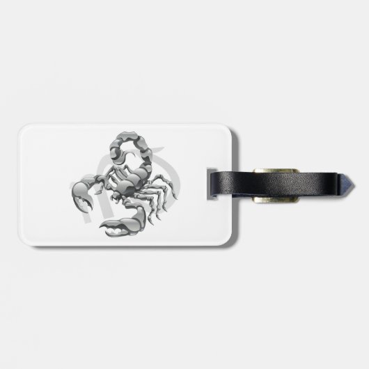 Skorpion Gepäckanhänger (Rückseite horizontal)