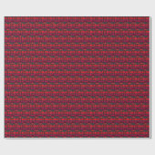 Skorpion Geschenkpapier (Flach)
