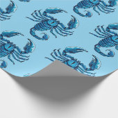Skorpion Geschenkpapier (Ecke)
