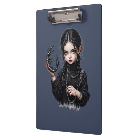 Skorpion Girl Klemmbrett (Links)