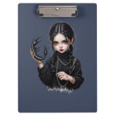 Skorpion Girl Klemmbrett (Vorderseite)