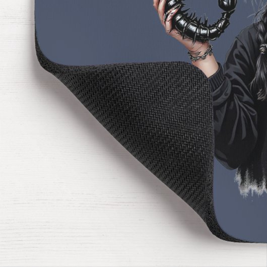 Skorpion Girl Mousepad (Ecke)
