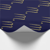 Skorpion - Gold Geschenkpapier (Ecke)