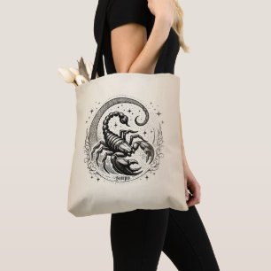 Skorpion Halbmond Astrologie Tierkreiszeichen Skor Tasche