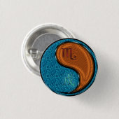 Skorpion & Holz Hund Button (Vorne & Hinten)